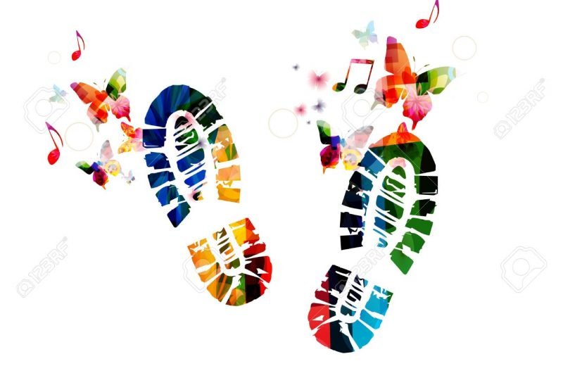 35863149-shoe-footprint-design-with-butterflies 35863149-shoe-footprint-design-with-butterflies